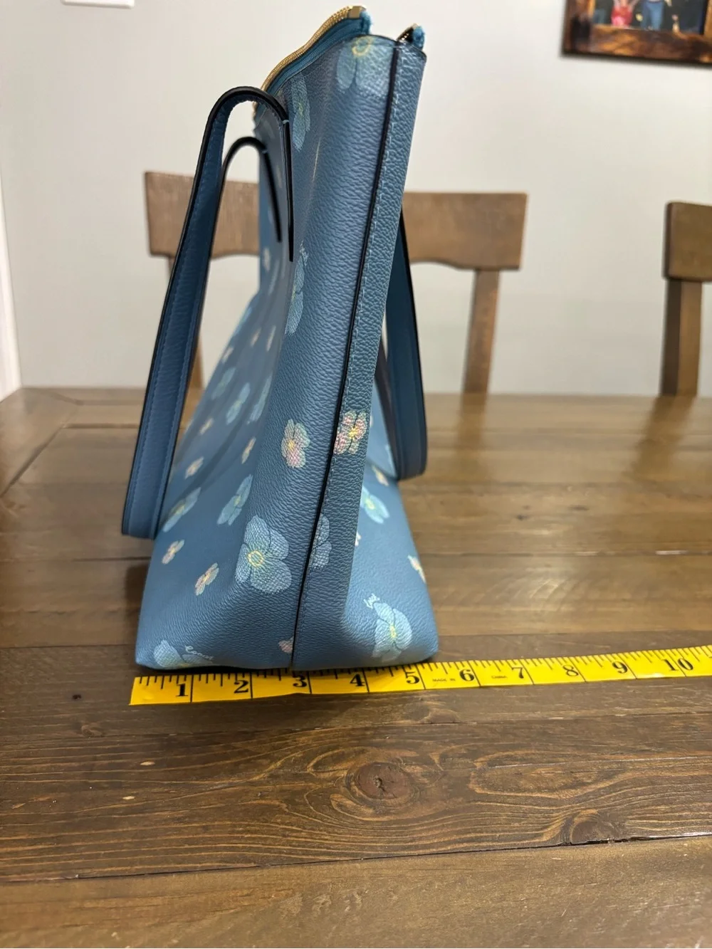 Coach Taylor Tote with Pansy Print